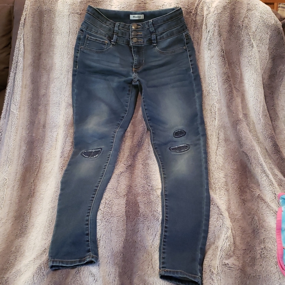 Girls size 14 Mudd stretch jeans